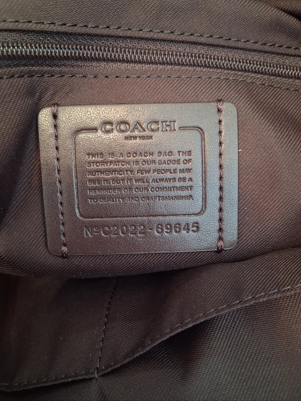 Coach Black and Gray Horse & Carriage Jacquard City Tote - Picture 11 of 13